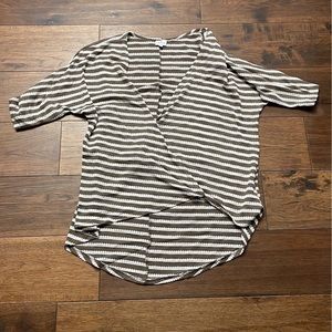LulaRoe cardigan striped medium